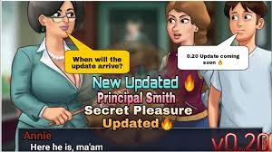 Charisma 7 and also intelligence 8; Summertime Saga 0 20 Principal Smith Secret Pleasure Updated Release Date Details Youtube