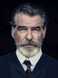 Tumblr is a place to express yourself, discover yourself, and bond over the stuff you love. Pierce Brosnan Jokes His Wife Is Very Fond Of The Beard He Grew For The Son Beard Styles Hair And Beard Styles Bearded Men