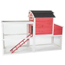 Summerhawk Ranch Vintage Red Barn Chicken Coop 33554 The Home Depot Red Barn Chicken Coop Coop