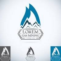 The ignacy lukasiewicz memorial museum of oil and gas industry — in bóbrka, subcarpathian voivodeship, poland. Ol Gas Firma Vektor Logo Design Vorlage Farbe Clipart Bilder Vektor