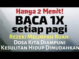 Baca 1x Setiap Pagi Doa Dzikir Mendapat Rezeki Berlimpah Melimpah Berkah Di Pagi Hari Youtube