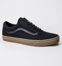 Black And Gum Vans Vans Old Skool Canvas Gum Black Light Gum All Black Vans Vans Shoes Cheap Mens Shoes