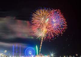 Ocean city fire department confirmed that there was an unintentional discharge of fireworks that were being set up on the beach for the town's fireworks show. Xkb 3y7tzflwym