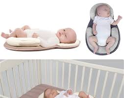 Big Discount Dropship Baby Pillow Infant Newborn Mattress Pillow Baby Sleep Positioning Pad Prevent Flat He Portable Baby Bed Portable Baby Cribs Baby Mattress