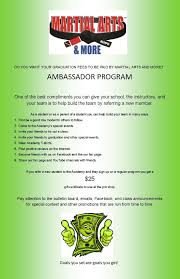 Martial Arts Student Referral Program For Karate Bjj And Mma Martial Arts Student Art Martial