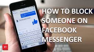 Below chats, hover over a conversation with the person you want to block and click. How To Block Someone On Facebook Messenger Youtube