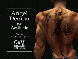 See more ideas about aesthetic, demon aesthetic, demon. Second Life Marketplace Sam Tattoos Angel Demon Aesthetic