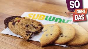 Subway Cookies Einfach Selber Machen Sogehtdas Besser Youtube