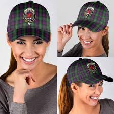 Wilson Tartan Classic Cap with Family Crest