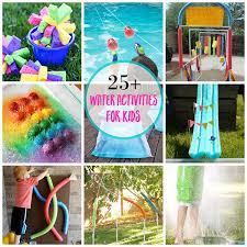 Make a diy backyard water park, that's what! 25 Creative Water Activities For Kids