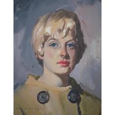 Reunited. Earlier this year, we purchased this 1960's oil painting by  Sydney artist Alan Douglas Baker through an art auction. What appealed to  us was the quality of the work, the natural