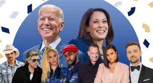 Lady gaga was regularly seen on the campaign trail supporting the presidential candidate ahead of last year's election. Foo Fighters Bruce Springsteen Lady Gaga Jennifer Lopez And More Confirmed For Joe Biden Inaugural Events