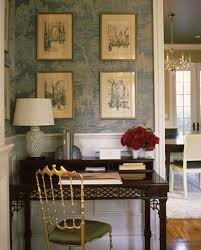 Chair rail moulding adds an elegant and finished touch to any space. Dens Libraries Offices Chair Rail Tile Design Ideas