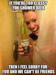 Drink w stylu white russian, ale bardziej łagodny z większą ilością mleka, a role procentów odgrywa tu malibu rum w połączeniu z. 39 Best Beer Puns And National Beer Day Memes Shower Beer Beer Day Beer Memes