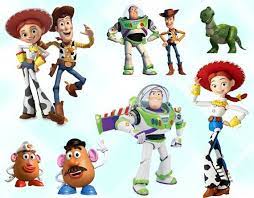 Toy Story Clipart Toy Story Characters Png Printable Toy Story Cartoon Images Transparent Background Instant Download Toy Story Characters Toy Story Movie Toy Story