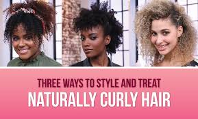 With this particular cut, however, the height is the name of the game, with soft, amber tendrils topping the body of tight bouncy curls. Three Ways To Style And Treat Naturally Curly Hair Joujou Hair Studio
