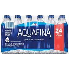Aquafina Pure Unflavored Water 24pk 16 9 Fl Oz Bottles Target