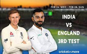 India vs england (ind vs eng) 3rd test predicted playing 11, players list: Ind Vs Eng 3rd Test Fantasy Cricket Xi Tips Pitch Report Probable Playing Xi On Cricketnmore