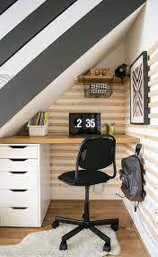 Make A Diy Under Stairs Homework Station With Ikea Furniture Grillo Designs Ikea Under Stairs Under Stairs Nook Stair Nook