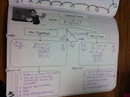 4mula Fun Pythagorean Theorem And Notebook Check Math School Math Interactive Notebook Teaching Math