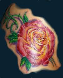 Awesome Colors Yellow Rose Tattoos Tattoos Vine Tattoos