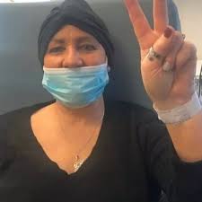 Mum diagnosed with cancer after she was told symptoms were due to the  menopause