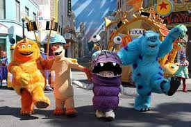 Monster S Inc Characters In Disney World Disney Disney World Characters Disney Channel Movies