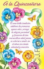 Birthday Message In Spanish Quinceanera 15th Spanish Birthday 01015 Wedding Greeting Cards Spanish Greeting Cards Happy Birthday Dad Cards