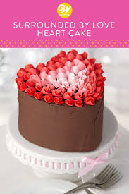 Surrounded By Love Heart Cake Valentine S Day Cake Recipe Valentines Day Cakes Cake Valentines Baking