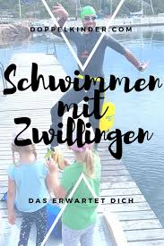 Der Mit Den Fischen Schwimmt Schwimmbad Besuch Mit Zwillingen Doppelkinder Zwillinge Zwillingsschwangerschaft Kinder