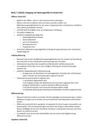 Was ist ein exzerpt für die bachelorarbeit und masterarbeit? Bohl Umgang Mit Heterogenitat Im Unterricht Zusammenfassung Bohl 2013 Umgang Mit Studocu