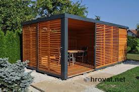 Mizarstvo Hrovat Vrtna Lopa Torino Gartenhaus Haus Container Home Designs