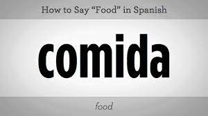 Little girl) nené {m} ven. coll. How To Say Food In Spanish