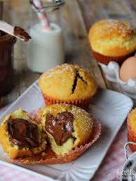 Muffin Alla Nutella Golosi Ricette Dolci Dolci Cibo
