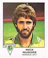 No.267 Mick McGuire of Norwich