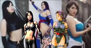 Danielle Vedovelli's unbeatable Psylocke, Jill Valentine and X-23 cosplay  do Marvel vs. Capcom justice