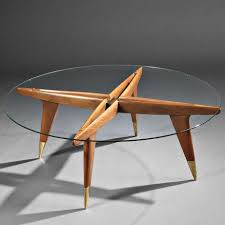 The Aesthetic Channel On Instagram Compass Coffee Table In Wood Glass And Brass 1950s By Italian Designer In 2020 Coffee Table Coffee Table Design Table Design