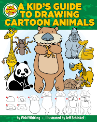 He's only five years old. A Kid S Guide To Drawing Cartoon Animals Happy Fox Books From Kid Scoop Step By Step Instructions And Trace And Draw Sketches For Elephants Crocodiles Tigers Sea Horses Sharks Pandas More Whiting Vicki Schinkel Jeff