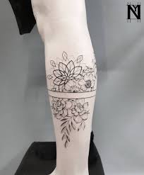 Geometric Floral Tattoo Floral Tattoo Sleeve Wrap Around Tattoo Geometric Tattoo
