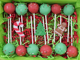 Repeat melting chocolate and dipping remaining cake pops. Merry Christmas Cake Pop Box Candy S Cake Pops