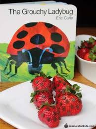 The Grouchy Ladybug Snack Power Your Lunchbox Pledge By Produce For Kids Ladybug Snacks Strawberry Snacks Preschool Snacks