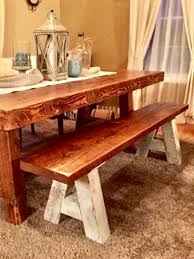 9 Farm Style Bench A Frame Base Chic Antique
