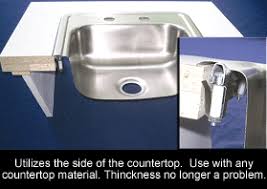 boss clips. stainless steel sink
