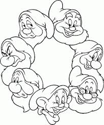 Our coloring pages are free and classified by theme, simply choose and print your drawing to color for hours! 7 Seven Dwarfs Coloring Pages Snow White Coloring Pages Disney Coloring Pages Coloring Pages