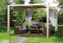 Tonnelle Bois Oasis Jardin Siesta Pavillon De Jardin Idees Pergola Jardins