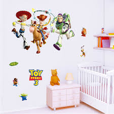 Wall Painting Buzz Lightyear Toy Story Wallpaper Vinyl Wall
