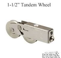 Prime Line D 1754 Door Roller 1.5 Inch Steel Wheel Rust Resistant Housing