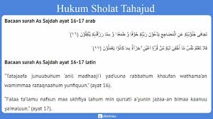 Sholat Tahajud Bacaan Doa Tata Cara Keistimewaan