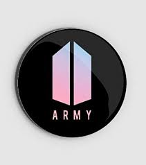 Buy Kpop Merch Bts Army Logo Badge Ver 1 Online At Low Prices In India Amazon In