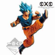 Goku ssj blue dragon ball super broly. Son Goku Ssj God Ss Scultures Dragon Ball Super Broly Bandai Spirits Ninoma Ninoma